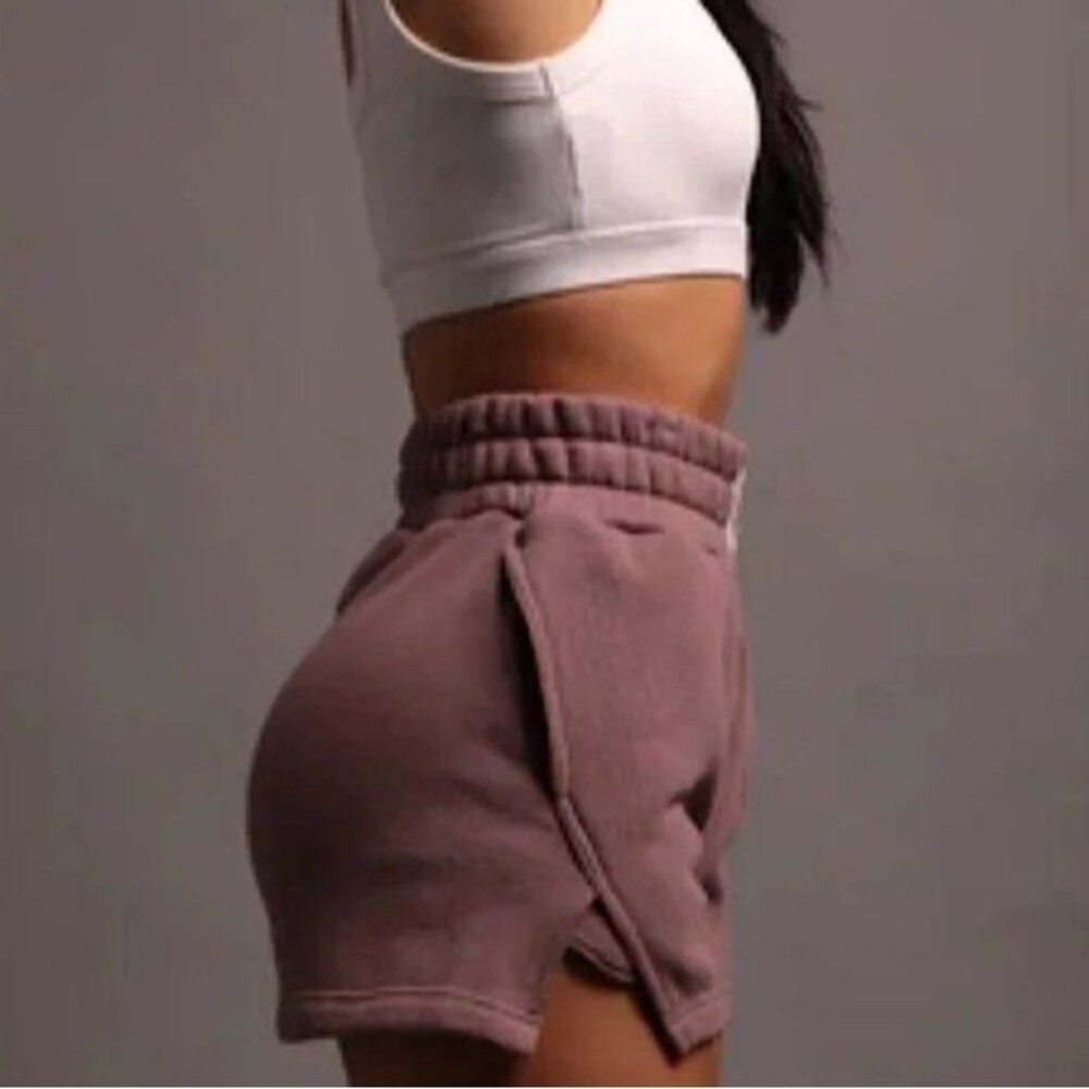 Darc Sport SHE IYKYK Tyler Shorts Midnight Mauve Size XS - Picture 2 of 12